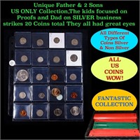 Unique Father & 2 Sons US ONLY Collection,The kids