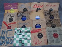 Lot Of Assorted Vintage Vinyl Records