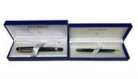 Two Waterman Ballpoint Pens in Original Boxes
