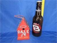 Dale Jr Budweiser Birdhouse and Bottle