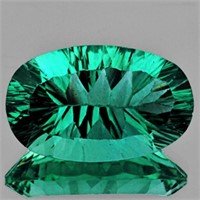 Natural AAA Emerald Green Blue Fluorite 25.41 Ct -