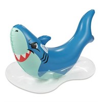 Inflatable Shark Ride-on Pool Float  Blue  for Kid
