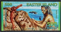 2012  Easter Island  500 Rongo note