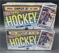 (J) Topps 1990 hockey sealed sets collector cards