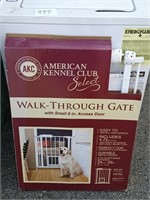 Gate walk through, by American Kennel Club look