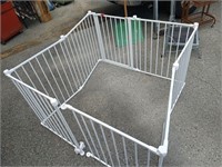 Puppy exercise Pen adjustable has gate Access