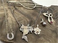 Sterling Pendants & Necklaces