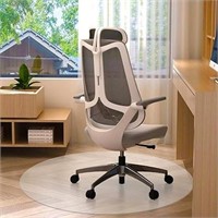 Office Chair Mat For Hardwood & Tile Floors, Round