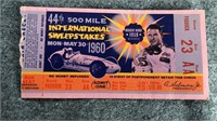 1960 USAC Indianapolis 500 Rodger Ward Ticket