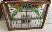 Stained Glass Framed Window