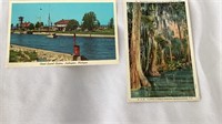 F11)Vintage Ludington postcard and vintage Florida