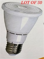 LOT OF 50 - ReneSola PAR20 Soft White LED Light Bu