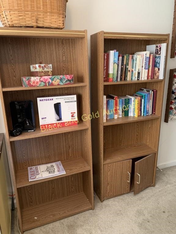 2 More Small Pressboard Book Shelves