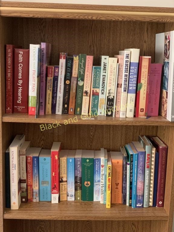 2 Shelves Adult Books