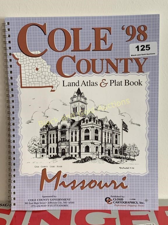 Cole County 1998 Land Atlas & Plat Book