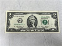 2009 U.S. $2 Dollar Bill