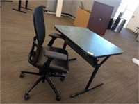 1 Desk, 1 Chair 36" X 30" 30"