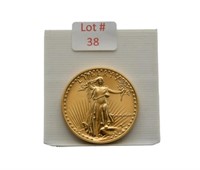 1987 1oz Fine Gold $50 Coin