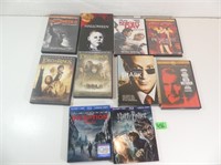 Qty of DVD's and Blu-Rays, used