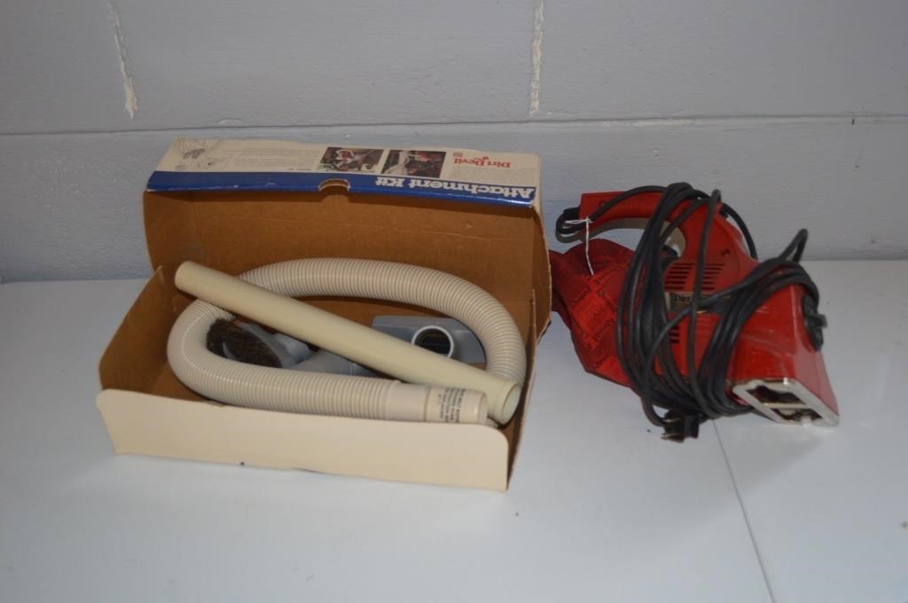 Vintage Dirt Devil Hand vac