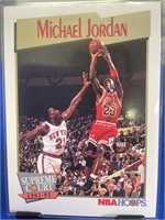 1991 NBA Hoops Michael Jordan Supreme Court