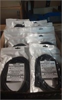 Box of 10 Party link 10 Ft C cord to USB adapters