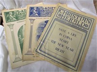 Lot is 7 Ladies Journal Magazines Circa 1901