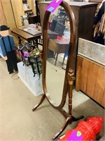 Victorian Full Length french body mirror