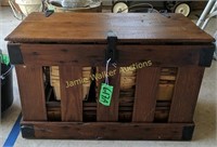 Restored Milford Delaware Strawberry Bushel Crate