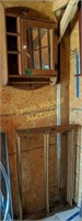 Rustic Primitive Country Pine Wall Mount Cabinet