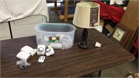 TOTE TIMERS AND MULTI PLUGS AND LAMP