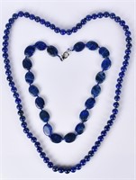 2 Lapis Lazuli Necklaces