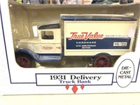 1931 delivery truck bank by Ertl new in the box