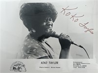 Koko Taylor signed photo