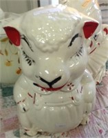 Lamb cookie jar - McCoy