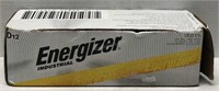 Pack of 12 Energizer D Batteries - NEW