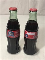 2 Maple Leafs Coca-Cola Bottle - NO SHIPPING