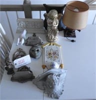 Lot #2130 - Selection of housewares: wall sconces