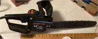 Remington 14" electric chainsaw