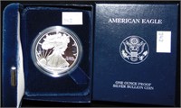 2001 U.S. Proof Silver Eagle.