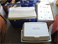 Rubber Made, Coleman & Styrofoam Coolers