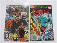 5 FANTASTIC FOUR COMICBOOKS, 1989-1993