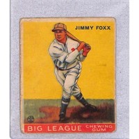 1933 Goudey Jimmy Foxx