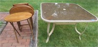 TV tray stands, patio table only