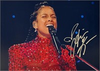 Autograph COA Alicia Keys Photo