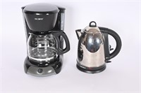 Mr. Coffee Coffee Maker, Aroma Electric Kettle