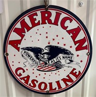 Vintage American Gasoline Sign