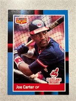 1988 DONRUSS JOE CARTER MVP CARD