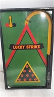 Lucky Strike Marble Game Board