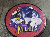 Disney Villains Plate set